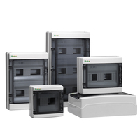 ZLELE HA-24WAYS IP65 étanche à la poussière en plastique industriel extérieur boîte de Distribution électrique 420*295*140mm PV puissance solaire