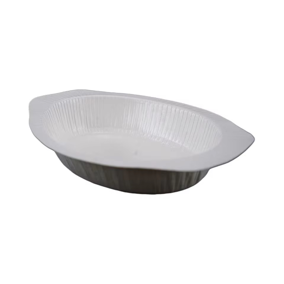 Disposable Goose Egg Shaped Paper Bowls Cold Hot Tolerance for Food Collection & Serving Premium Quality Paper Plates & Bowls