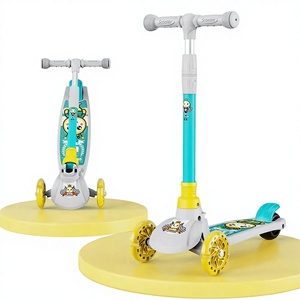 <span class=keywords><strong>Ayun</strong></span> Jugueteria - Hoverboard Electrónico de 3 Ruedas para Niños, Patinete con Altura Ajustable, Juguete para Exteriores para Niños de 3 a 12 Años, Tipo Inteligente, Ruedas de PU - Product Image 3