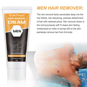 Crema de depilación permanente para hombres, depiladora corporal indolora a base de hierbas naturales, Etiqueta Privada, 648020 - Product Image 6