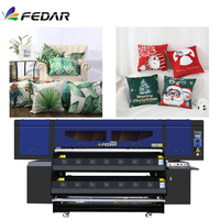 Pour imprimantes jet d'encre textiles automatiques, 8 têtes d'impression I3200-A1, machine de sublimation par transfert thermique grand format 1,9 m pour tissus en coton
