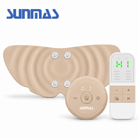 Appareil TENS sans fil avec 3 niveaux de chaleur et grandes électrodes pour le soutien de la relaxation musculaire