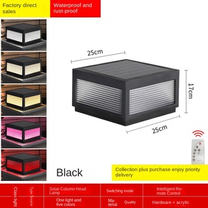 ไฟ LED สีขาวอบอุ่นพลังงานแสงอาทิตย์สำหรับสวนกลางแจ้ง E27สีดำ - Product Image 6