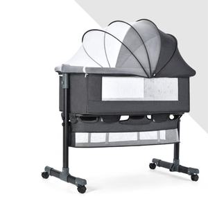 Lit bébé multifonctionnel en métal, côté lit réglable en hauteur pour empêcher le bébé de renverser le <span class=keywords><strong>lait</strong></span> - Product Image 1