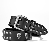 Ceinture de pantalon de luxe pour homme, style western, personnalisée, avec boucle en alliage, pour streetwear et hip-hop