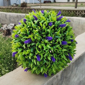 Meilleures boules synthétiques en plastique décoratives pour pelouse, boules pointues vertes sur herbe artificielle suspendue pour terrain de bocce - Product Image 3