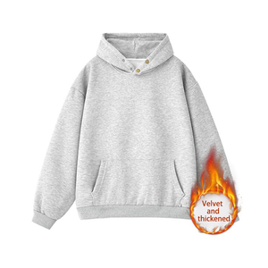 Bán Buôn 420 Gram <span class=keywords><strong>Emboss</strong></span> Hoodi Biểu Tượng Tùy Chỉnh Thời Trang Phố Lỏng Bông Cao Cấp Unisex Người Đàn Ông Heavyweight 3D Dập Nổi Áo Trùm Nón - Product Image 6