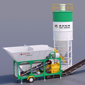 Pabrik Pencampur Beton Mobile Laris Manis, Mesin Mixer Semen Kering Basah Sederhana Kecil, Peralatan Lini Produksi Beton Siap Pakai - Product Image 3