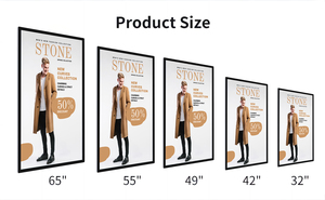 Phong cách mới quảng cáo thương mại kỹ thuật số biển treo tường Màn hình Màn hình lý tưởng để hiển thị quảng cáo tương tác - Product Image 6