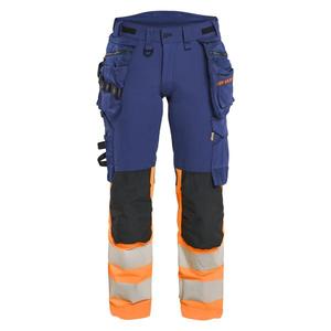 BLAKLADER - 702516488953C50 Pantalón de mujer Hi-Vis elástico en 4 direcciones Azul marino/Naranja-EAN 7330509929049 ROPA DE TRABAJO DE LA HI-VIS - Product Image 1