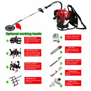 Desbrozadora, Cortadora de Césped y Podadora 6 en 1 con Motor de Gasolina de 4 Tiempos y 35.8cc de Cilindrada para Jardinería, con Certificación CE - Product Image 2