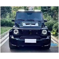 Kit carrosserie pour Mercedes Classe G W463 2004- à W464 B-brabus : pare-chocs avant, pare-chocs arrière, calandre, phares, capot