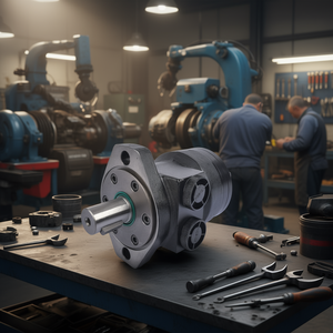 Motor Hidráulico Char-Lynn de 125 cm, Eje de 40 mm, Tipo Pistón D0100HA5FPA - Product Image 2