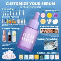Sérum Visage Raffermissant au Collagène Marque Blanche, à la Nicotinamide et à l'Acide Salicylique – Hydratant, Réparateur, Affinant les Pores, Unisexe, pour Usage Domestique