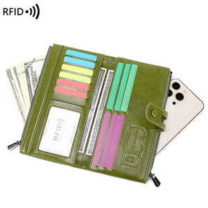 <span class=keywords><strong>Portefeuille</strong></span> PU cuir argent enveloppe femmes <span class=keywords><strong>portefeuille</strong></span> RFID blocage pour <span class=keywords><strong>chéquier</strong></span> cartes de crédit en cuir Long <span class=keywords><strong>portefeuille</strong></span> - Product Image 6