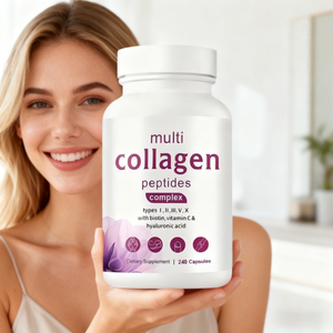Bestverkochte professionele multi-collageenpeptide beautyproducten <span class=keywords><strong>capsules</strong></span> verhogen de elasticiteit van de huid en ondersteunen de gewrichtsherstel. - Product Image 1