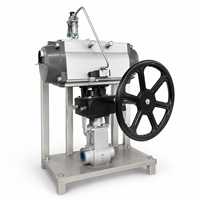 Katup Resirkulasi Aliran Minimum Air Umpan Boiler Aktuator Pneumatik Penggantian Manual Tekanan Tinggi OEM JIAHE JH-MFCV