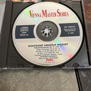New Plc <strong>Wolfgang</strong> Amadeus Mozart Klavierkonzerte 1988 Pliz Media - Product Image 4