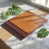 Paneles de Revestimiento de Pared de Color Madera, Resistentes al Fuego, Láminas ACM ACP, Paneles Compuestos de Aluminio Alcobond, Venta Directa de Fábrica en China