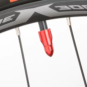 Capuchon de valve en alliage d'aluminium en forme de fusée, capuchon de valve pour vélo de montagne, capuchon de valve pour voiture, moto, valve Presta - Product Image 4