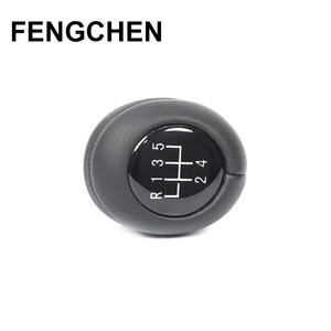 Poignée de levier de vitesses Fengchen en cuir pour boîte de vitesses manuelle BMW 5 6 vitesses ergonomique - Product Image 5