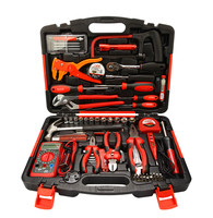 E1321 Coffret d'Outils 68 Pièces pour Mécanicien et Électricien