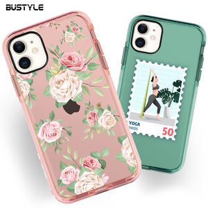 เคสโทรศัพท์แม่เหล็กโปร่งใส TPU ไฮบริดกันกระแทกหลากสีสุดหรูสำหรับ <span class=keywords><strong>iPhone</strong></span> 6 8 Plus 12 Pro Max เคสมือถือขนาดเล็ก - Product Image 2