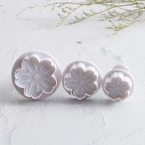 クッキーカッターカスタムバラ花型ビスケットケーキスタンプ - Product Image 3