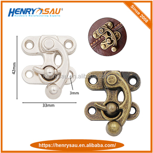 Fermoir à bascule en alliage <span class=keywords><strong>de</strong></span> zinc personnalisé populaire pour sac à main, boîte à fermoir, fermeture pour coffre, valise, sac à main, fermoir à bascule pour boîte en bois - Product Image 3