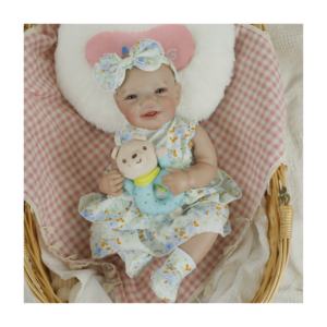 Lifereborn-Muñeca realista para recién nacidos, bebé recién nacido de vinilo de silicona, muñeca realista asequible con características personalizadas - Product Image 1