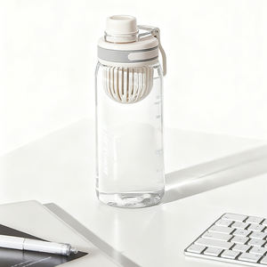 Спортивная портативная бутылка для воды объемом 750 мл/950 мл с прямым доступом для питья и заварником для чая, для фитнеса и активного отдыха на природе - Product Image 3