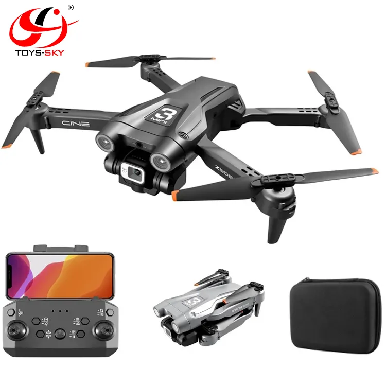 Hot Sale Z908 Pro Drone 2.4G WIFI 4K Dual ESC Optical Flow Three-sided Obstacle Avoidance small mini drone camera 4k video