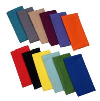Serviettes en tissu de coton et lin 16x16 pouces, absorbantes et lavables, pour cadeaux, fête des mères, hôtels, fêtes à la ferme - Vente en gros