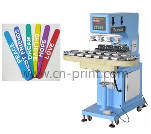 Thiết bị in <span class=keywords><strong>Pad</strong></span> 4 màu chuyên nghiệp với hệ thống băng tải, cốc kín có thể điều chỉnh, màn hình LCD - Product Image 1