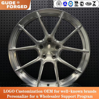 Jantes forgées monobloc brossées GUDE 5x112 5x114.3 pour BMW G20 G28 F10 G30 M2 M5 W207 W212 W213 W117 W118 A5 A6 A7
