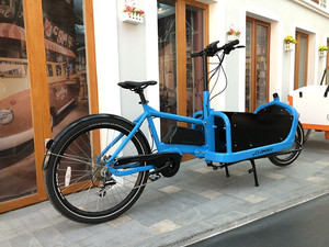 New 2 Bánh Xe Trung Động Cơ Hợp Kim Nhôm 6061 Khung Điện Cargo Bike Hot Bán Châu Âu Kho Trung Quốc Clamber Xe Đạp - Product Image 4