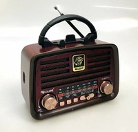 RX-BT1111 Maßgefertigtes Hochempfindliches AM FM SW 3-Band Solar-Radio Mit USB TF Musikplayer