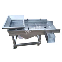 Machine de tri vibratoire pour céréales, grains de café, soja, maïs, en acier inoxydable, avec moteur, haute productivité 500 kg/h