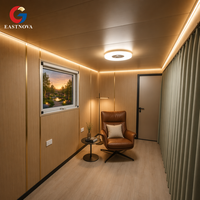Cabine de bureau et de vie extérieure 20ft 40ft, personnalisable, étanche et isolée, type Apple Capsule House, Tiny Homes