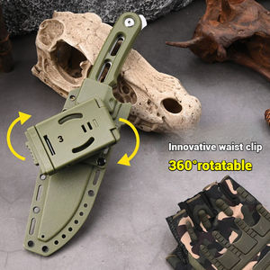 <span class=keywords><strong>Couteau</strong></span> de survie à lame droite <span class=keywords><strong>intégré</strong></span> à l'os de dragon à haute dureté <span class=keywords><strong>couteau</strong></span> tactique extérieur avec <span class=keywords><strong>ceinture</strong></span> rotative à 360 ° - Product Image 3