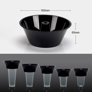 Logo personnalisable Gobelets en plastique jetables PP Gobelets durs à paroi unique, transparents/givrés, pour snacks, lait, thé, bière, smoothie, <span class=keywords><strong>tequila</strong></span>, eau pour enfants - Product Image 4