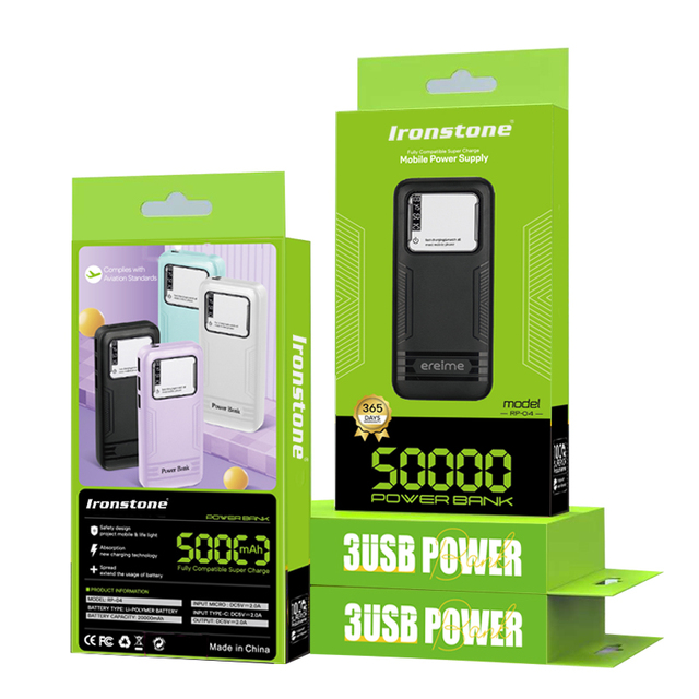 Portable Battery Charger Power Bank 20000mAh With OEM Powerbank 10000mAh for All Kinds of Mobile Phones