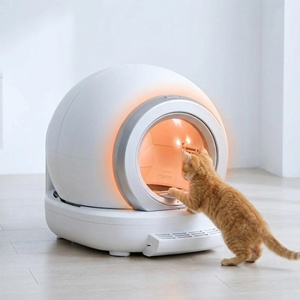 OEM/ODM Factory Wholesale Smart Automatic Cat Litter Box Large Space Easy Clean Automated Pet Sand Box for Professional Importer - Product Image 4