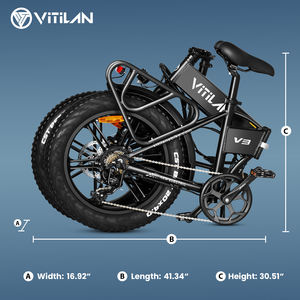 European Warehouse <span class=keywords><strong>Léger</strong></span> Pliable City E-bike <span class=keywords><strong>Vélo</strong></span> <span class=keywords><strong>électrique</strong></span> <span class=keywords><strong>pliant</strong></span> longue portée à pédale 750W - Product Image 4