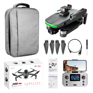 Dron de Plástico S155 para Principiantes con GPS, Fotografía Aérea HD, Control Remoto y Transmisión de Imagen 5G - Product Image 2