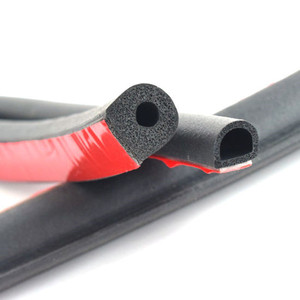 Guarnizione in Gomma Tipo <span class=keywords><strong>B</strong></span>/Z/<span class=keywords><strong>P</strong></span>/D, Striscia Isolante Acustica per Bordi Porta Auto, Guarnizione Antirumore e Antipolvere - Product Image 6