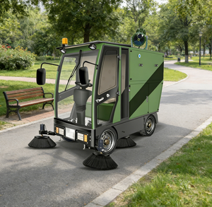 Balayeuse autoportée, Balayeuse à canon à brouillard haute pression, Moteur haute puissance 3000W, Batterie longue durée, Nettoyage de grandes surfaces - Product Image 5