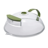 OWNSWING Couvercle de cuisine transparent pour micro-ondes avec couvercle de conservation des aliments pour la maison, le camping et les pique-niques.