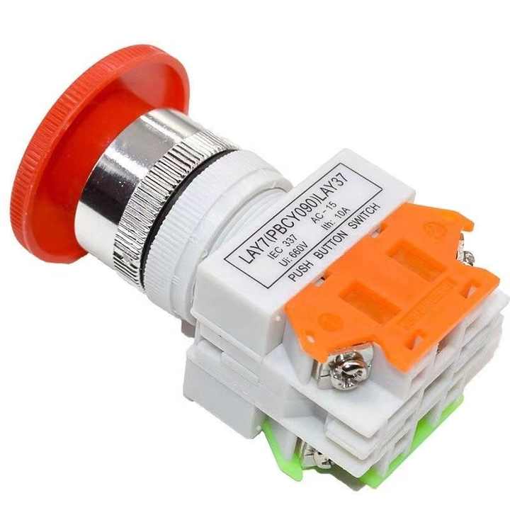 Pulsante, Pulsante A Pressione, LAY37 Y090 Interruttori A Ripristino Automatico - Foto 3