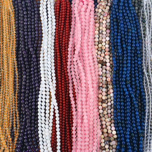 Wholesale 8 mm Rose Quartz <b>Amethyst</b> Round Crystal Beads for Crystal <b>Bracelet</b> - Product Image 1